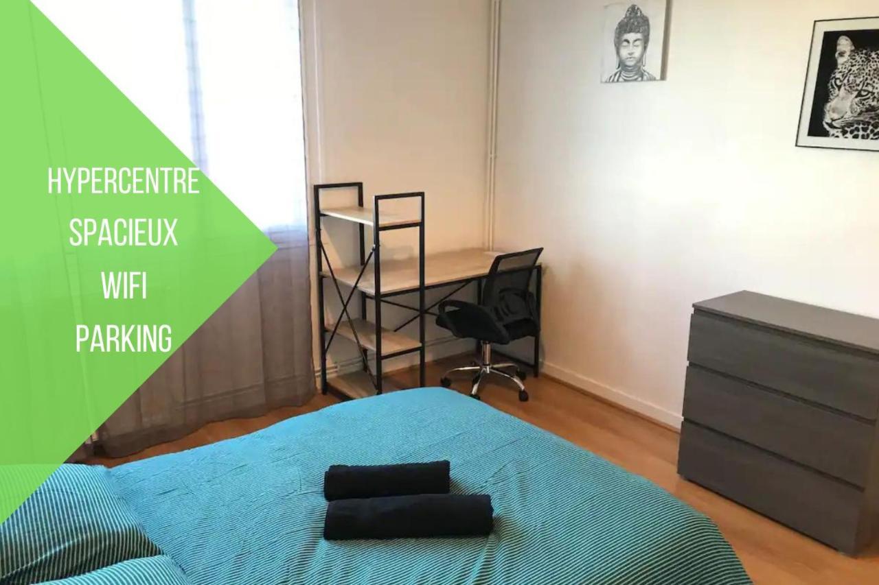 Le Voltaire -2 Chambres- 70M2- Hypercentre-Parking-Wifi Fibre- Nouvelle Literie Tarbes Zewnętrze zdjęcie