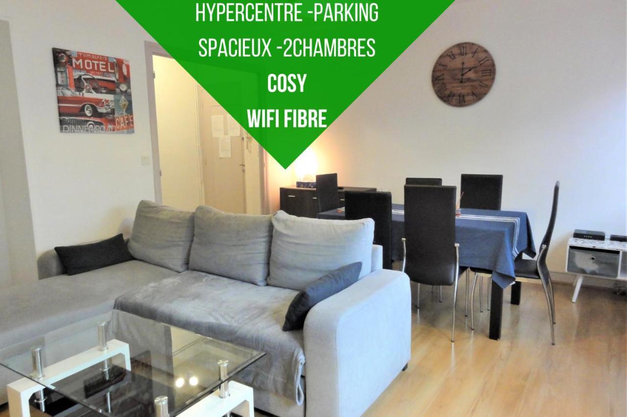 Le Voltaire -2 Chambres- 70M2- Hypercentre-Parking-Wifi Fibre- Nouvelle Literie Tarbes Zewnętrze zdjęcie